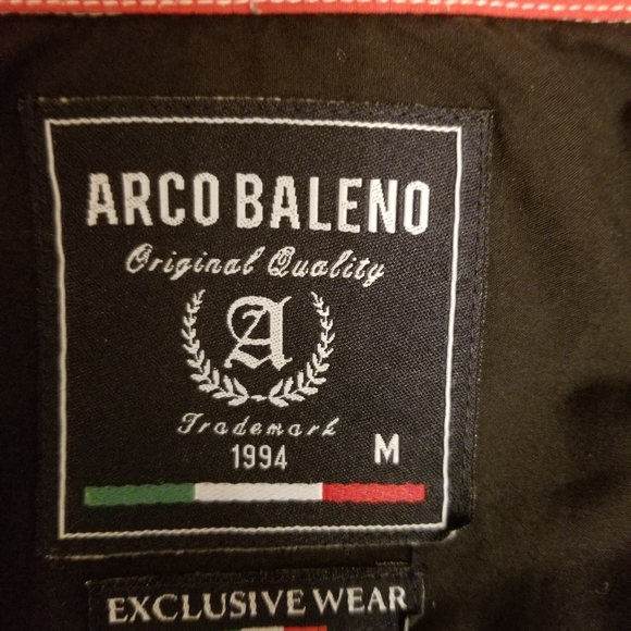 Vintage Italian Arco Baleno button down shirt sz L - Picture 12 of 13
